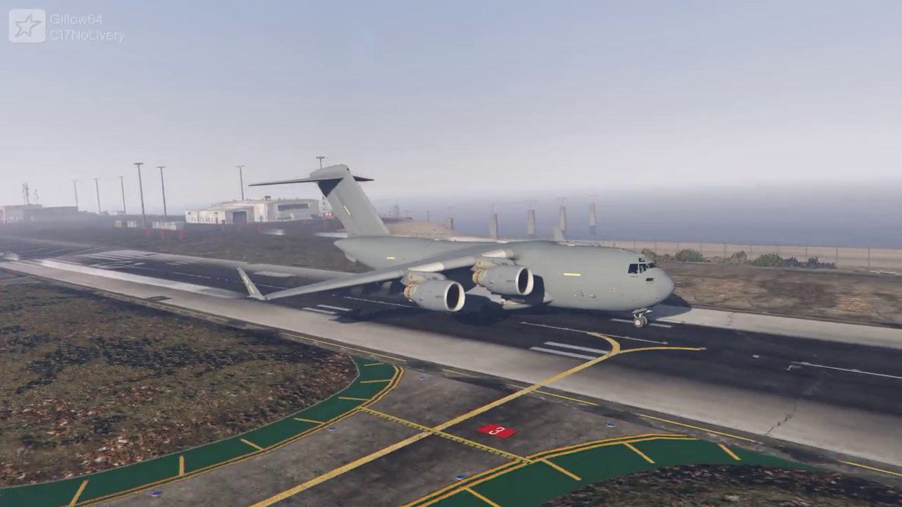 C-17 Globemaster, no livery - GTA5-Mods.com