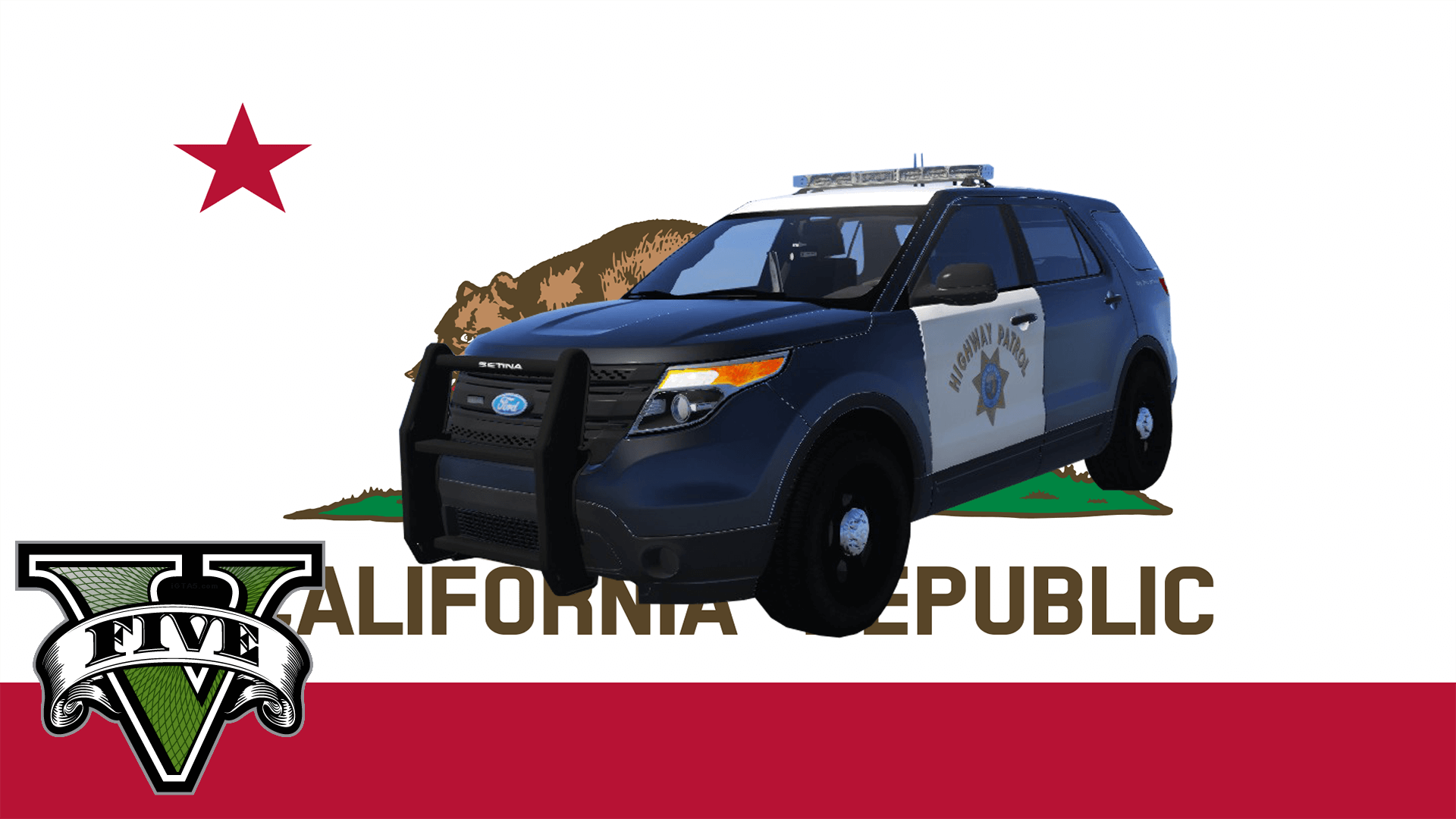 California Highway Patrol 2014 Explorer Texture - GTA5 ...