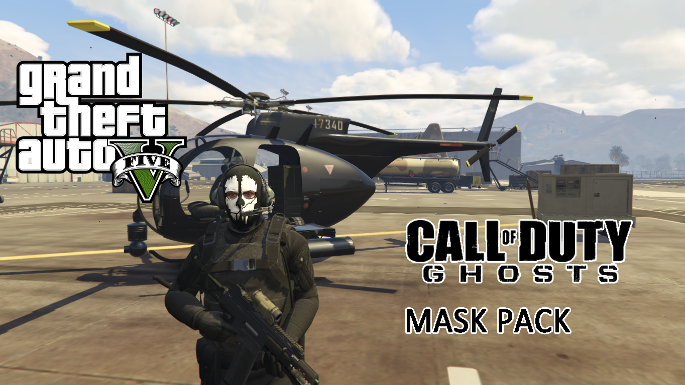 Call of Duty: Ghosts Mask Pack (MP Freemode Male) - GTA5-Mods.com