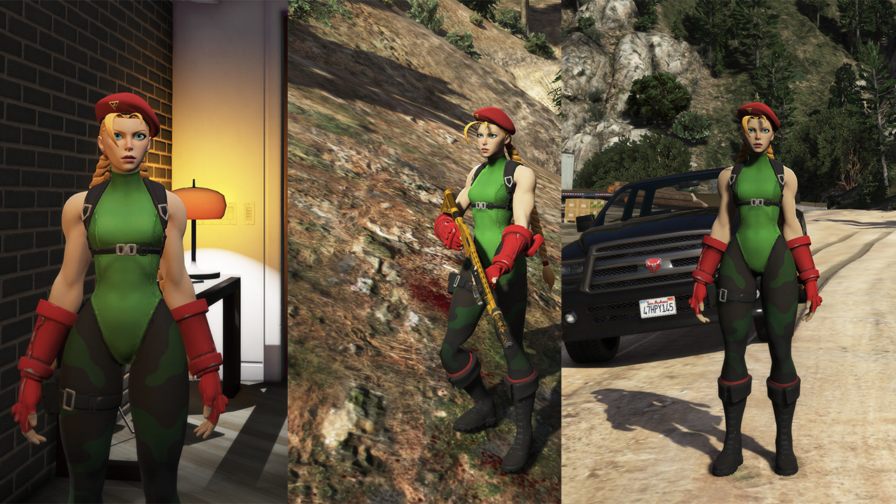 Cammy Fortnite [Add-On Ped / FiveM] 