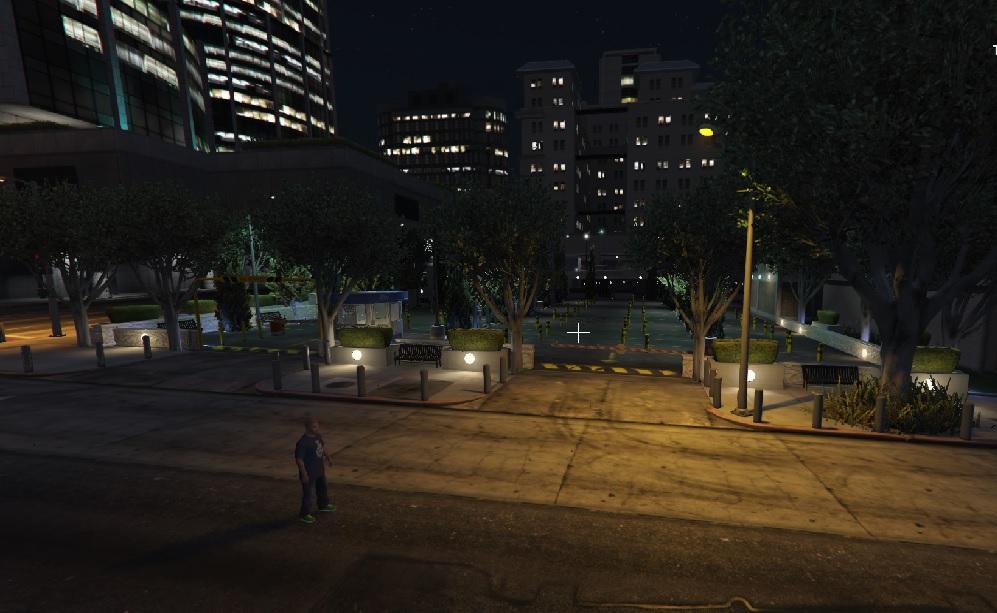 Central Garage, More Illuminated And With Trees. - Gta5-mods.com