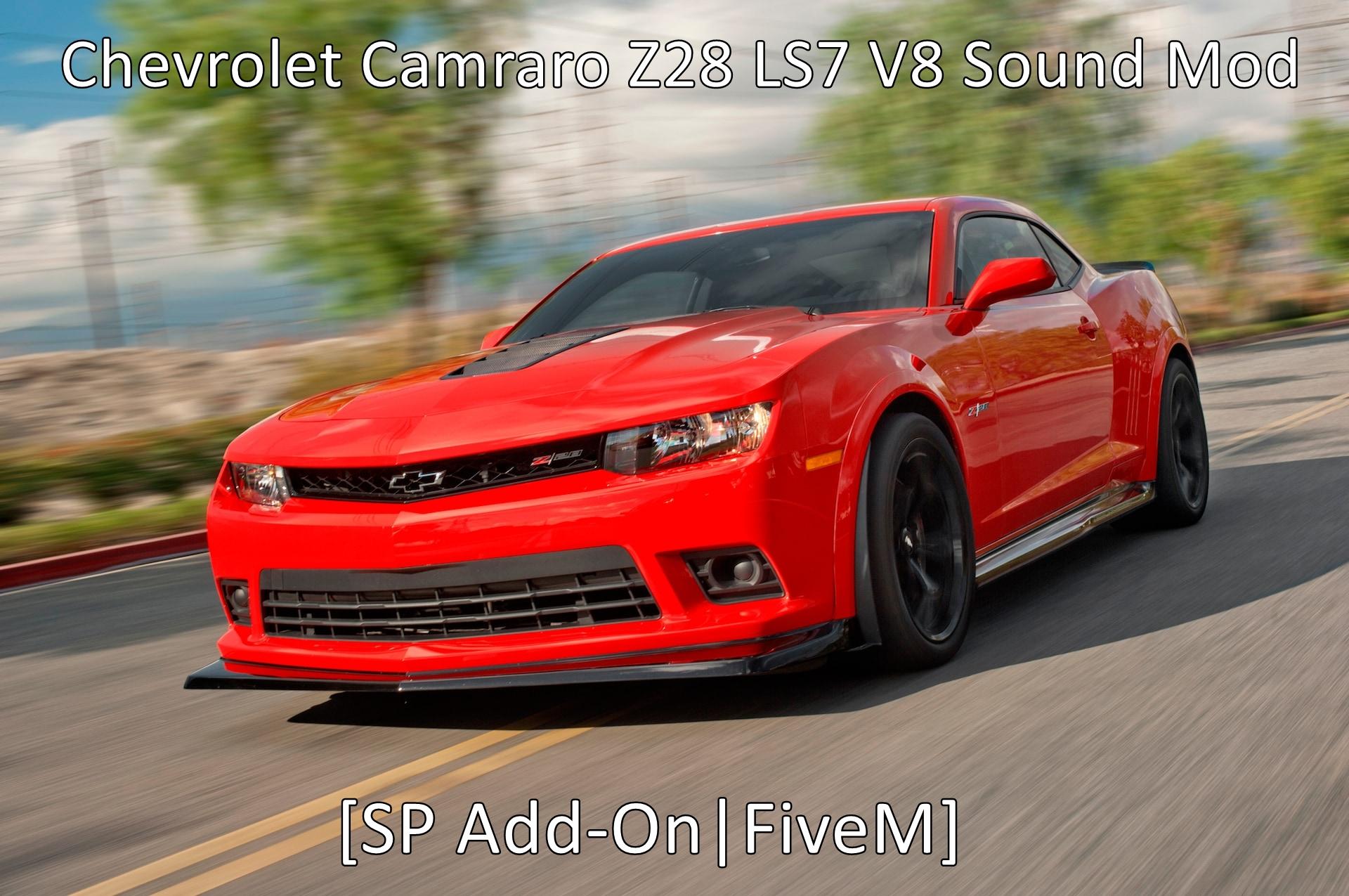 Chevrolet Camaro Z28 LS7 V8 [SP Add-On | FiveM] 