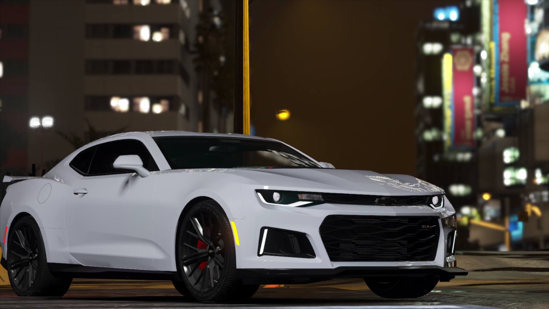 Chevrolet Camaro zl1 матовый черный