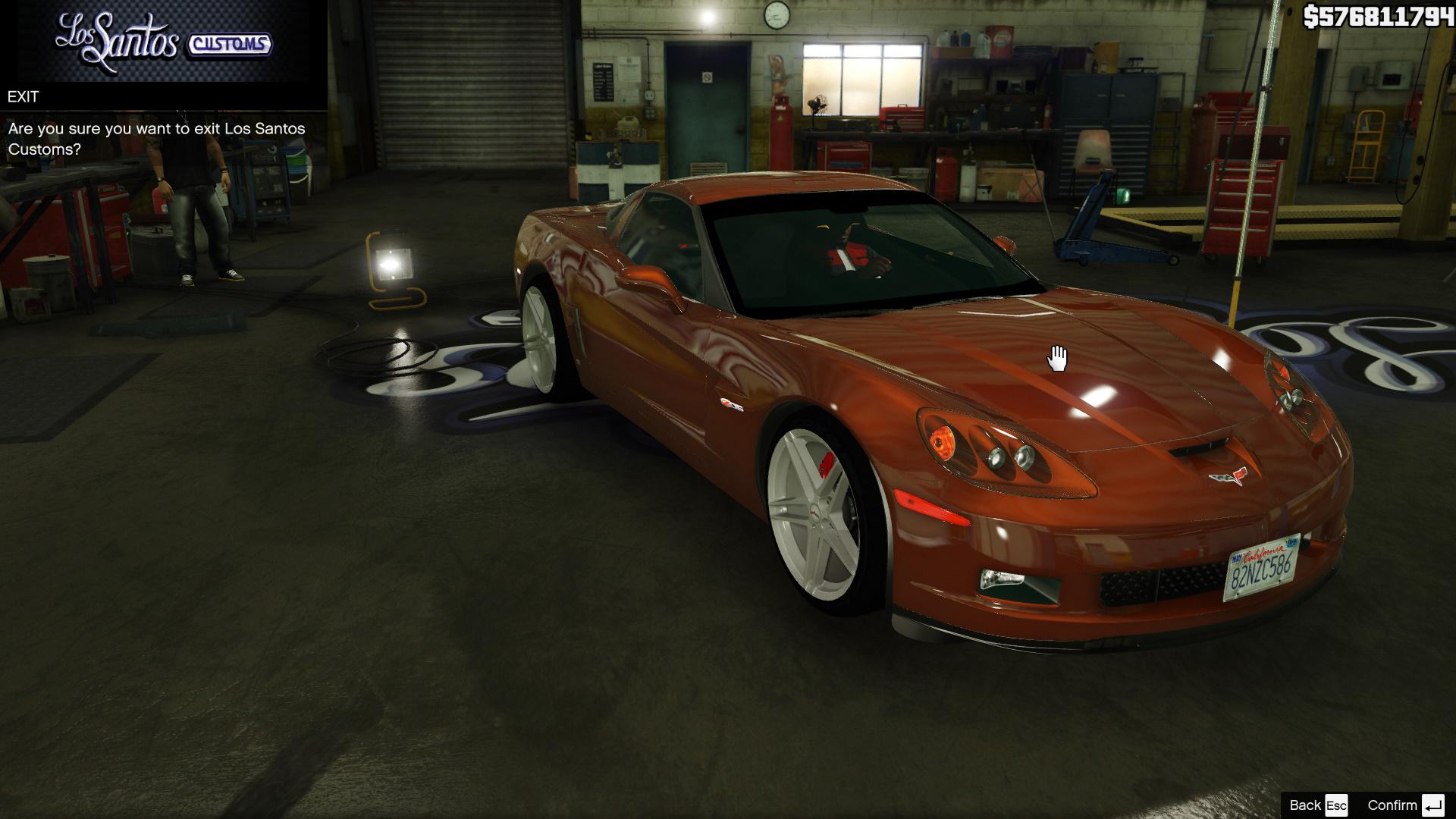 Gta 5 corvette c6 фото 58