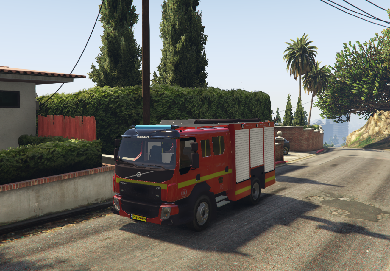 Gta 5 fire truck замена фото 76