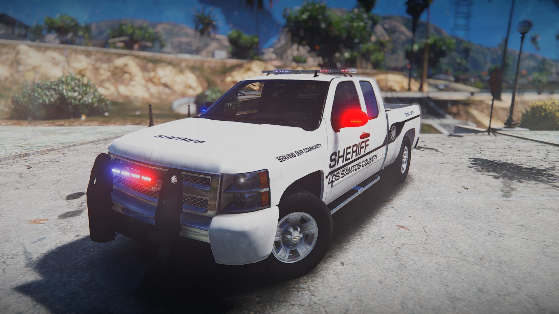 Chevy Silverado Law Enforcement [Template | Multi-Livery] - GTA5-Mods.com