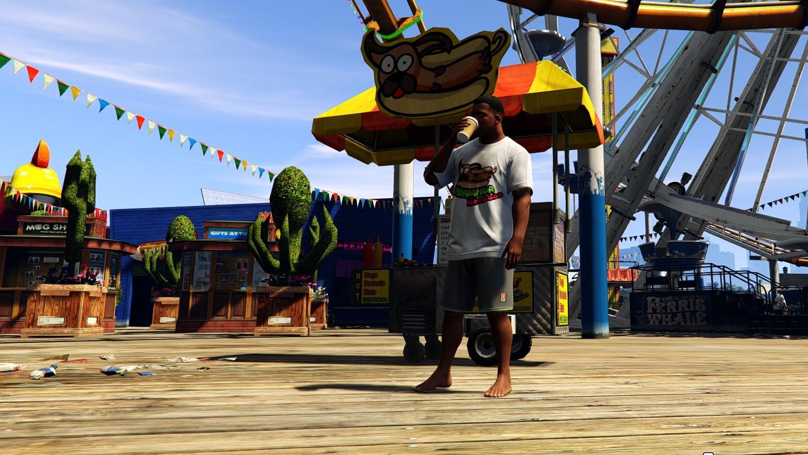 Chihuahua Hotdogs T-shirt - GTA5-Mods.com