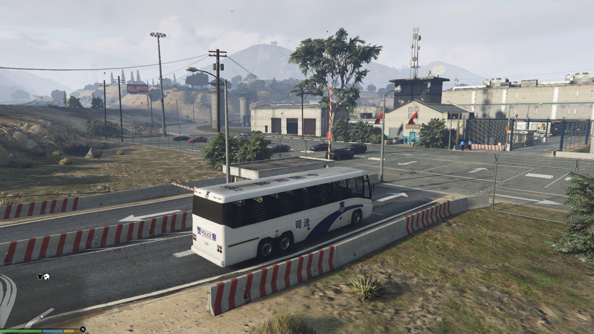 Prison bus gta 5 замена фото 18