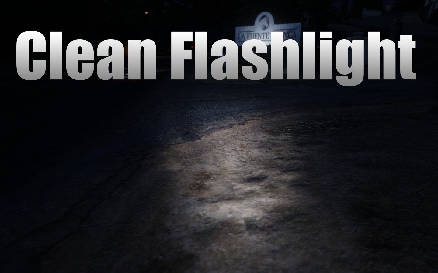 flashlight texture map