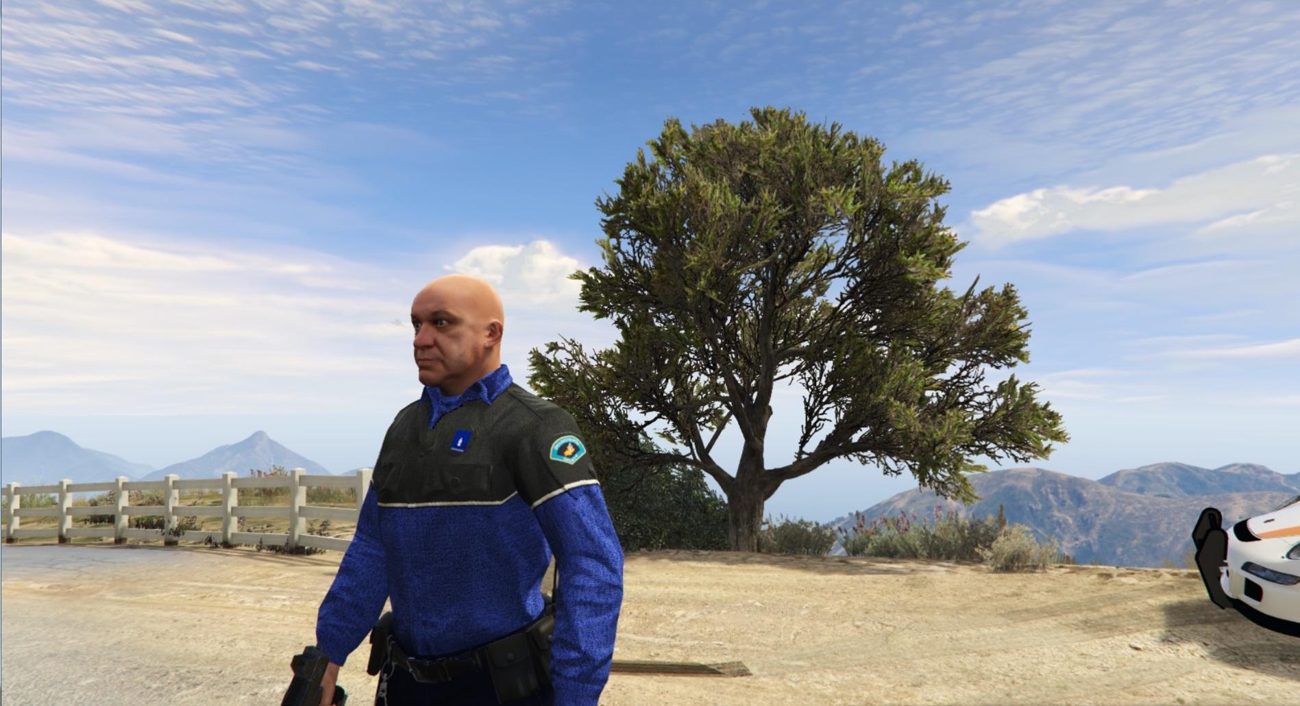 Police clothes gta 5 фото 17