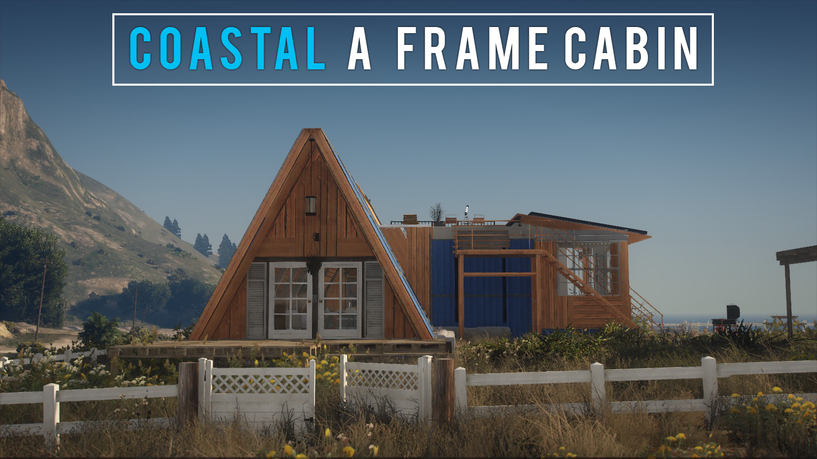 Coastal - A Frame Cabin [Add-On] 