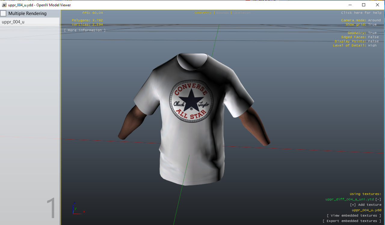 Converse T-Shirt - GTA5-Mods.com