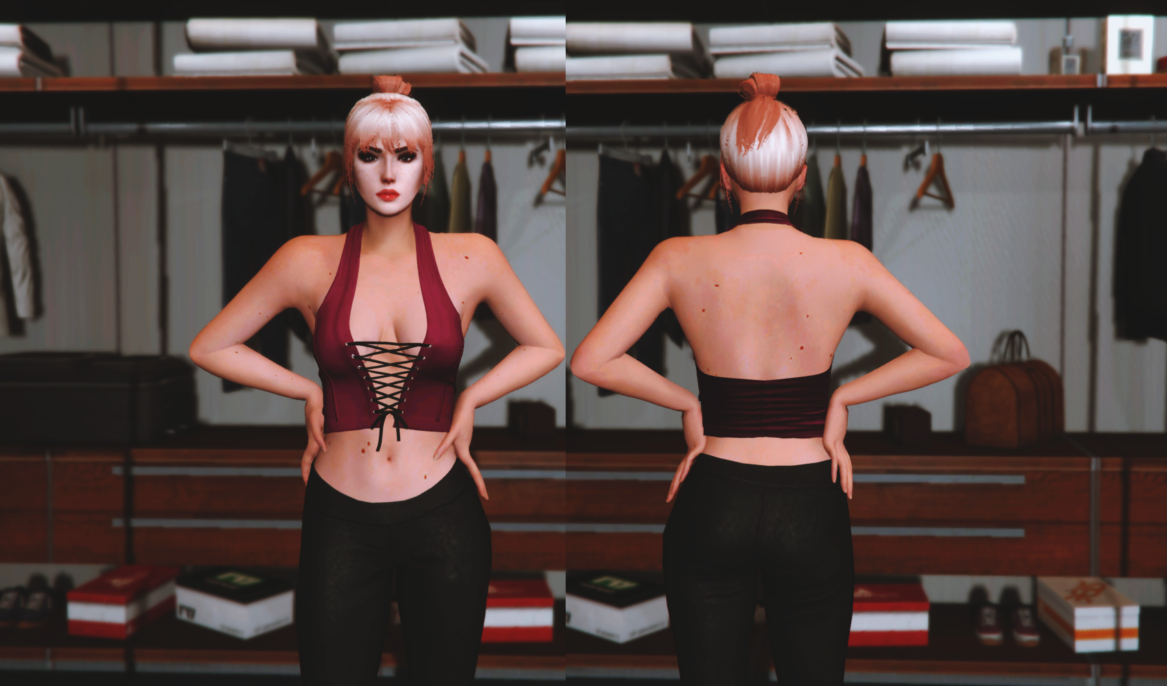 Corset Dress for MP Female - GTA5-Mods.com