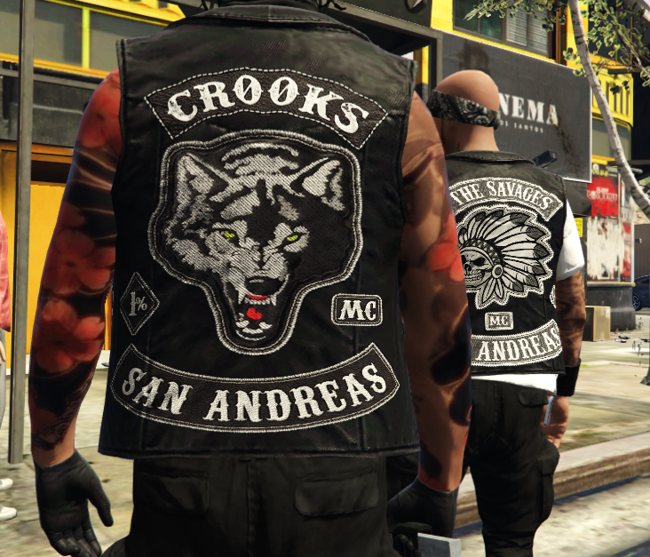 Crooks MC Vest (SP/FiveM/add-on) - GTA5-Mods.com