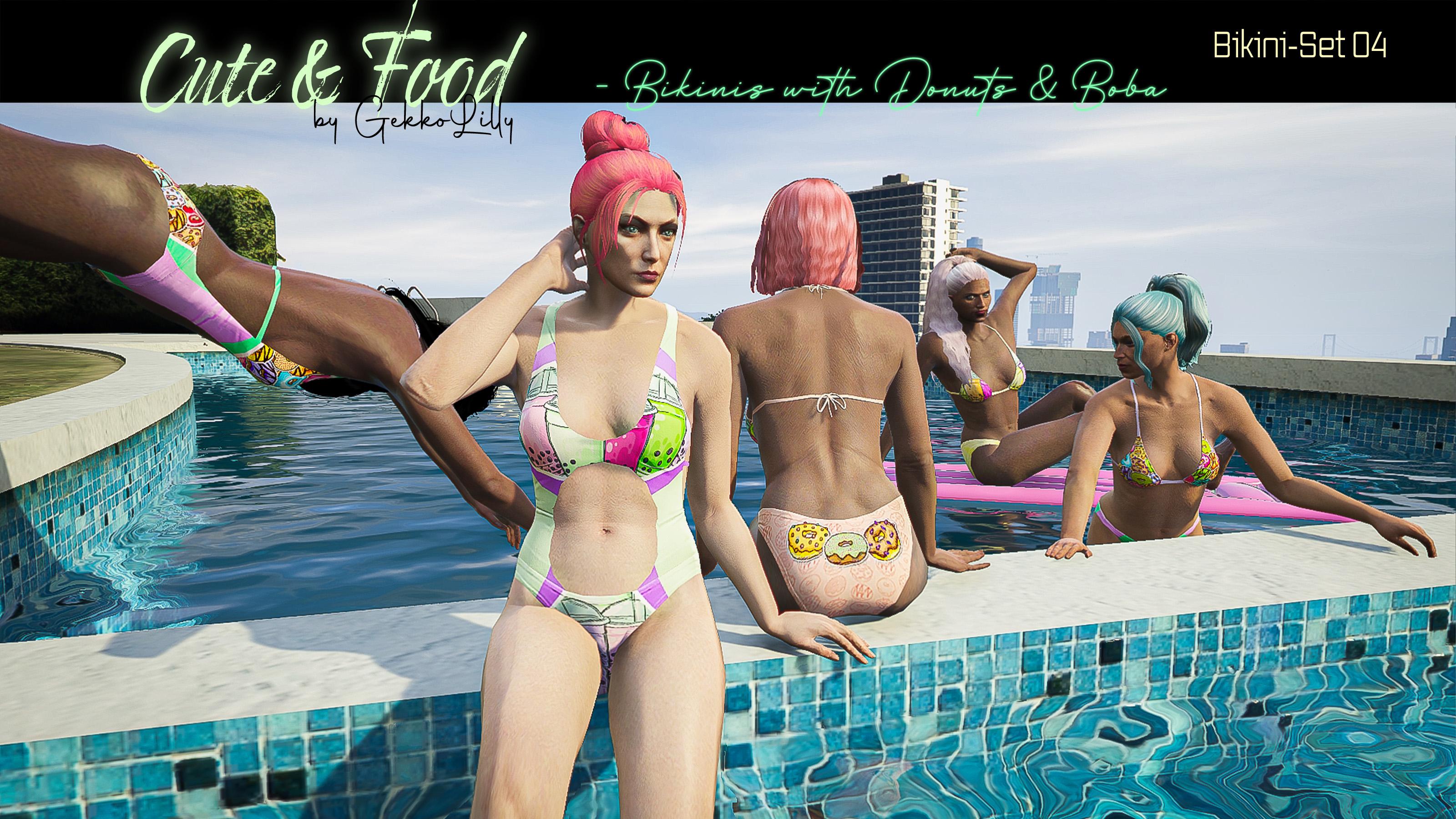 Cute And Food Bikini For Mp Female Gta5 9598