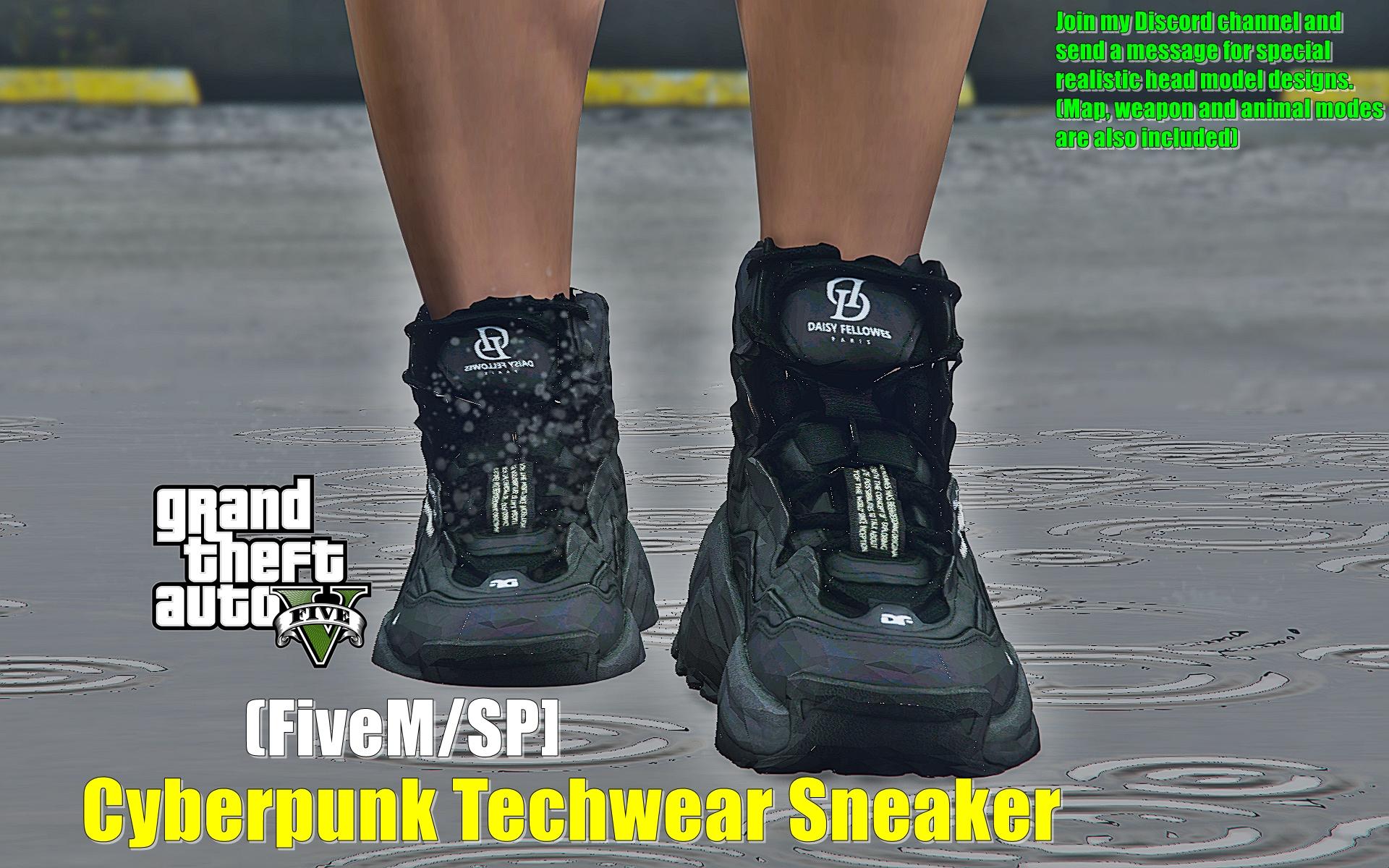 Cyberpunk Techwear Sneakers