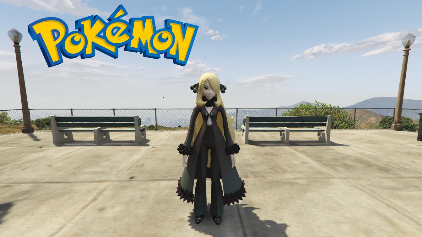 Cynthia (Pokemon) [Add-on ped] - GTA5-Mods.com