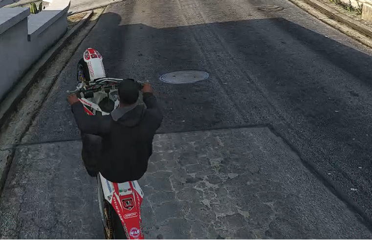 Wheelie Handling For All Addon Stunt Bikes Add On Gta5 8344