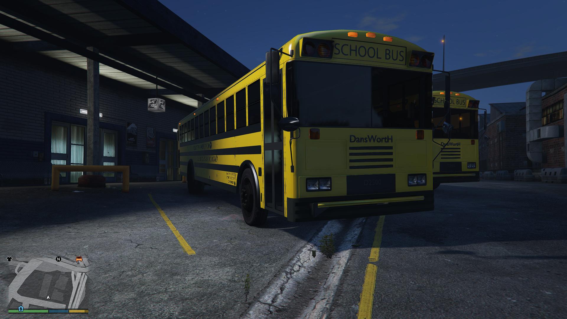 Dansworth D2500 (Type-D) Rear Engine SchoolBus [NO ELS] ADDON -  GTA5-Mods.com