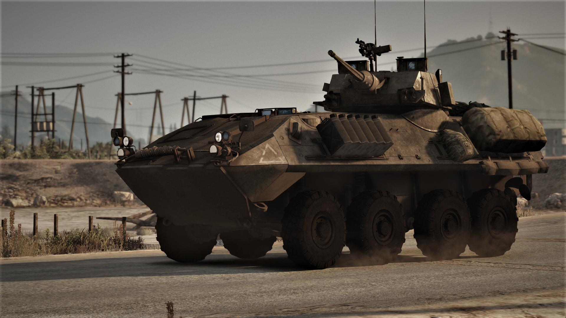 Desert/Tan Skin for LAV-25 IFV - GTA5-Mods.com