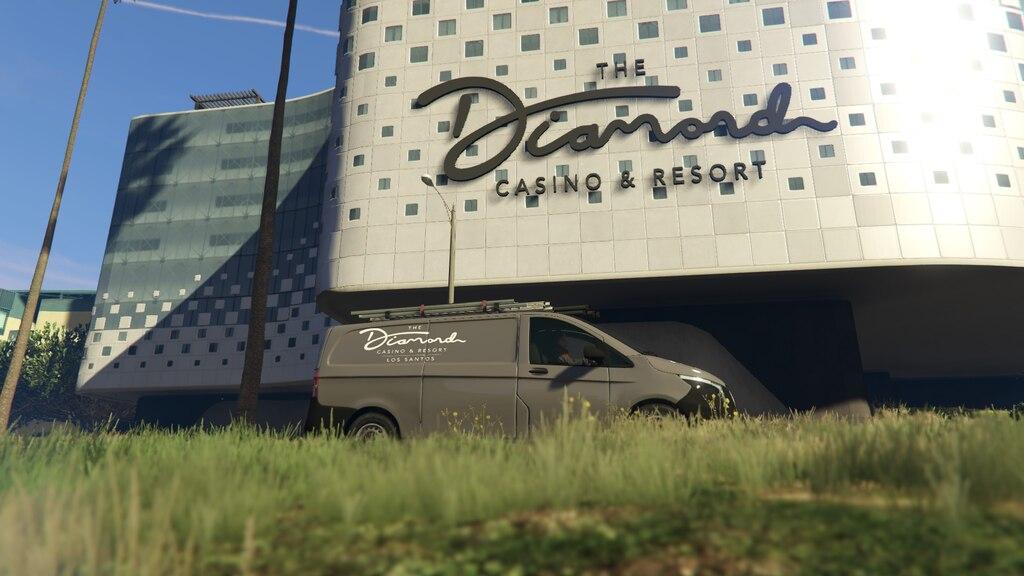 Diamond Casino And Resort Mercedes Benz Vito Maintenance Van Gta5 Mods Com