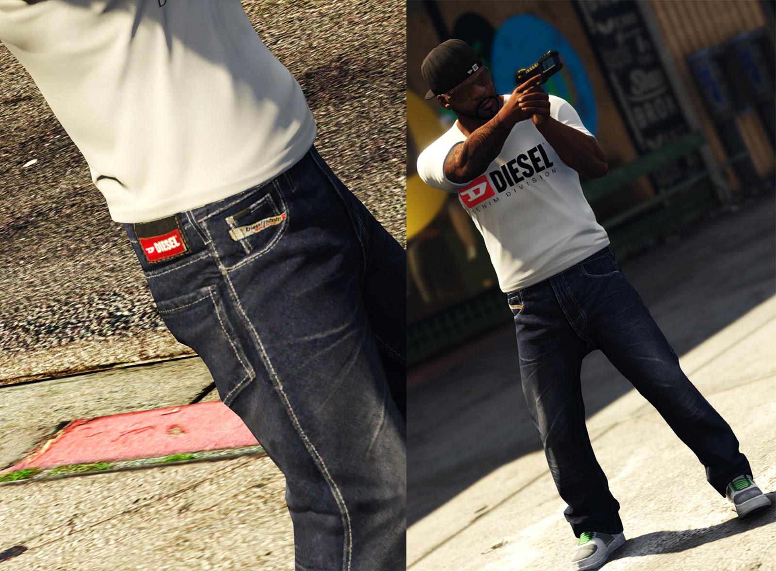 Gta 5 mods jeans фото 99