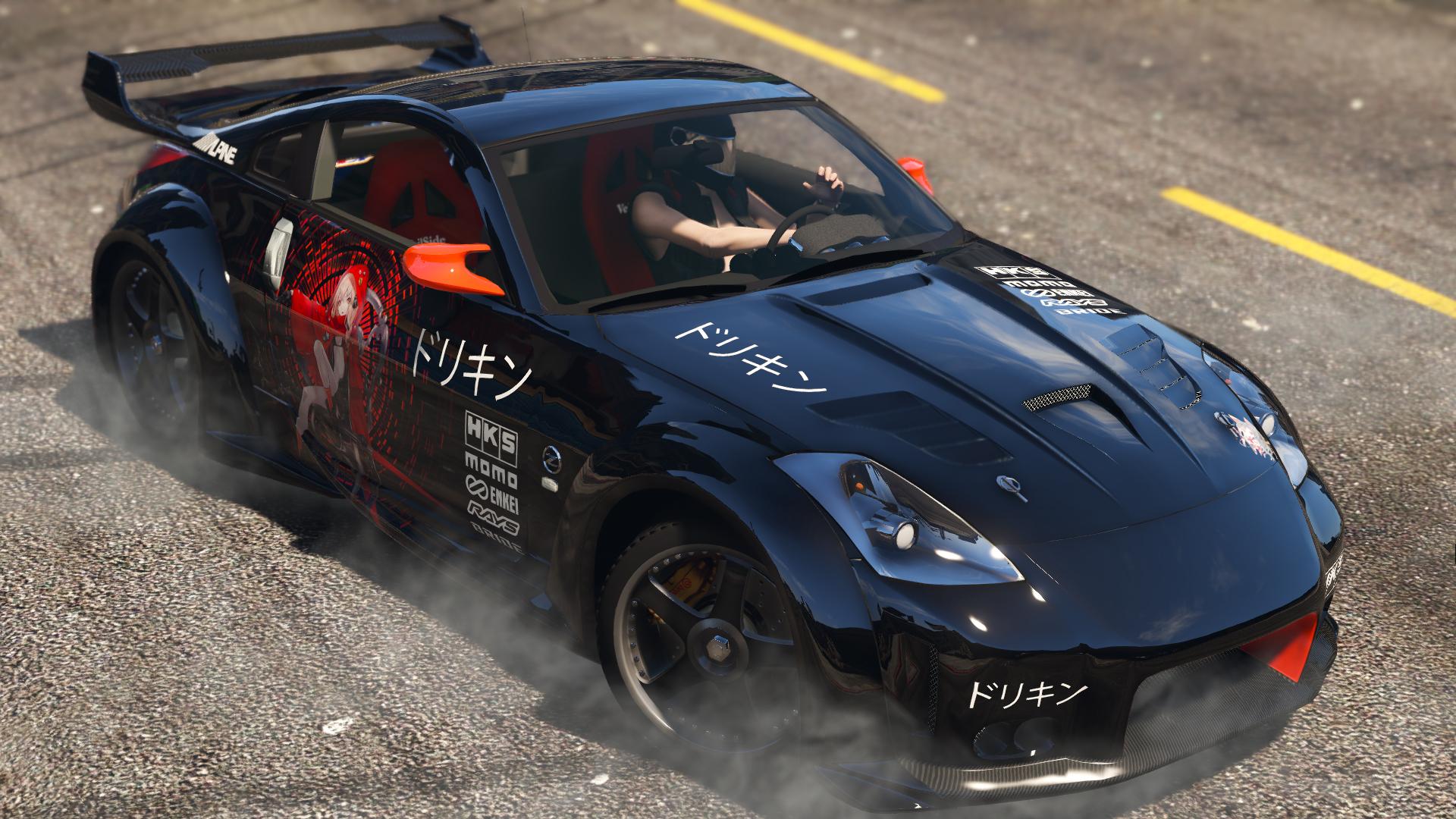 Veilside Nissan 350z Add On Template Livery Gta5 Mods Com