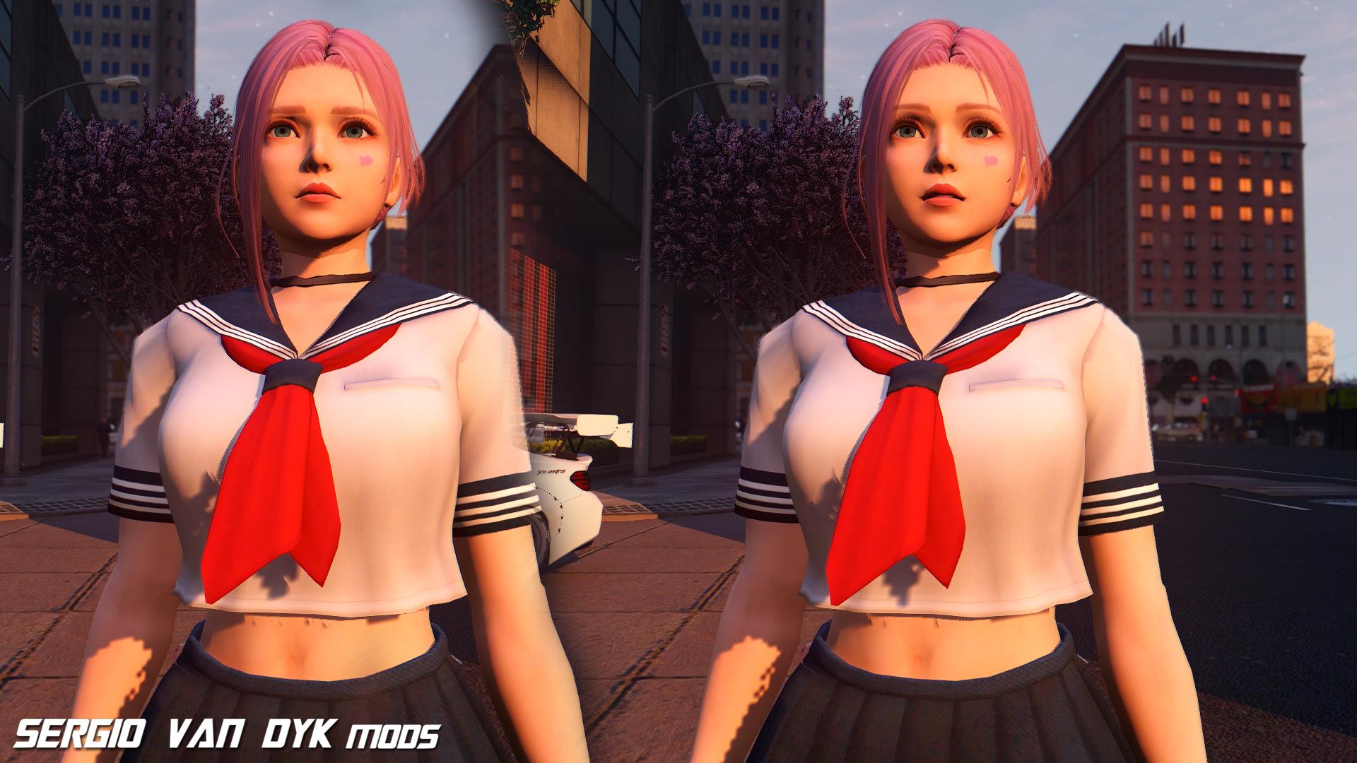 GTA 5 Mods The Girl in Scary Teacher 3D - GTA 5 Mods Website