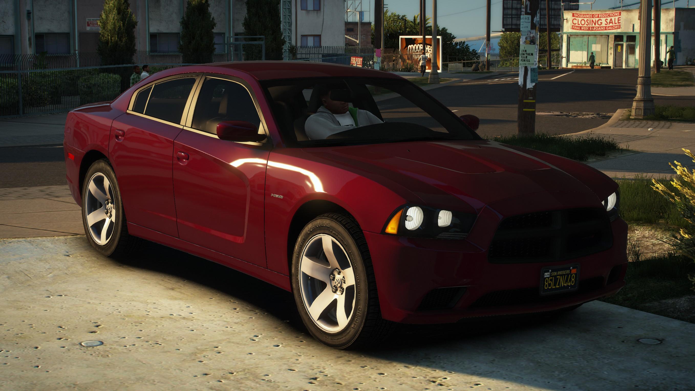 Dodge charger gta 5 replace фото 7