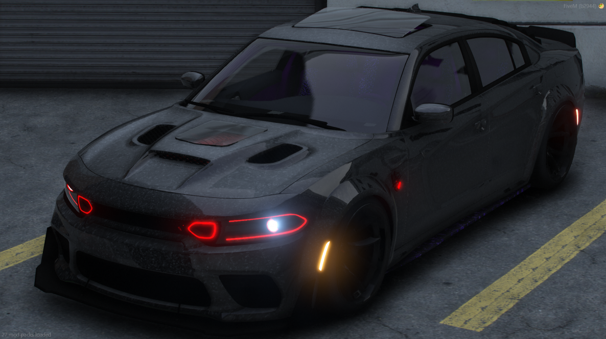 Forged Carbon Dodge Charger Demon 170 Street | FiveM | Addon - GTA5 ...