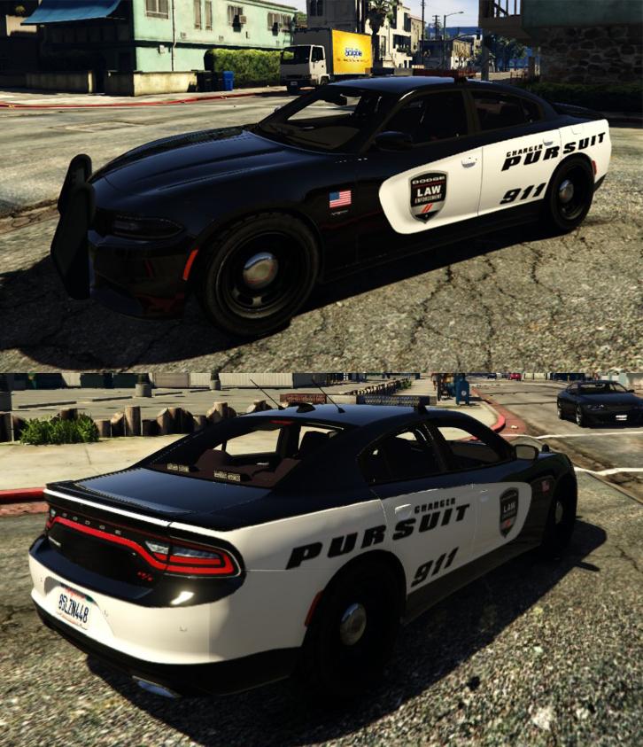 Dodge Charger RT Police Pursuit LAPD - GTA5-Mods.com