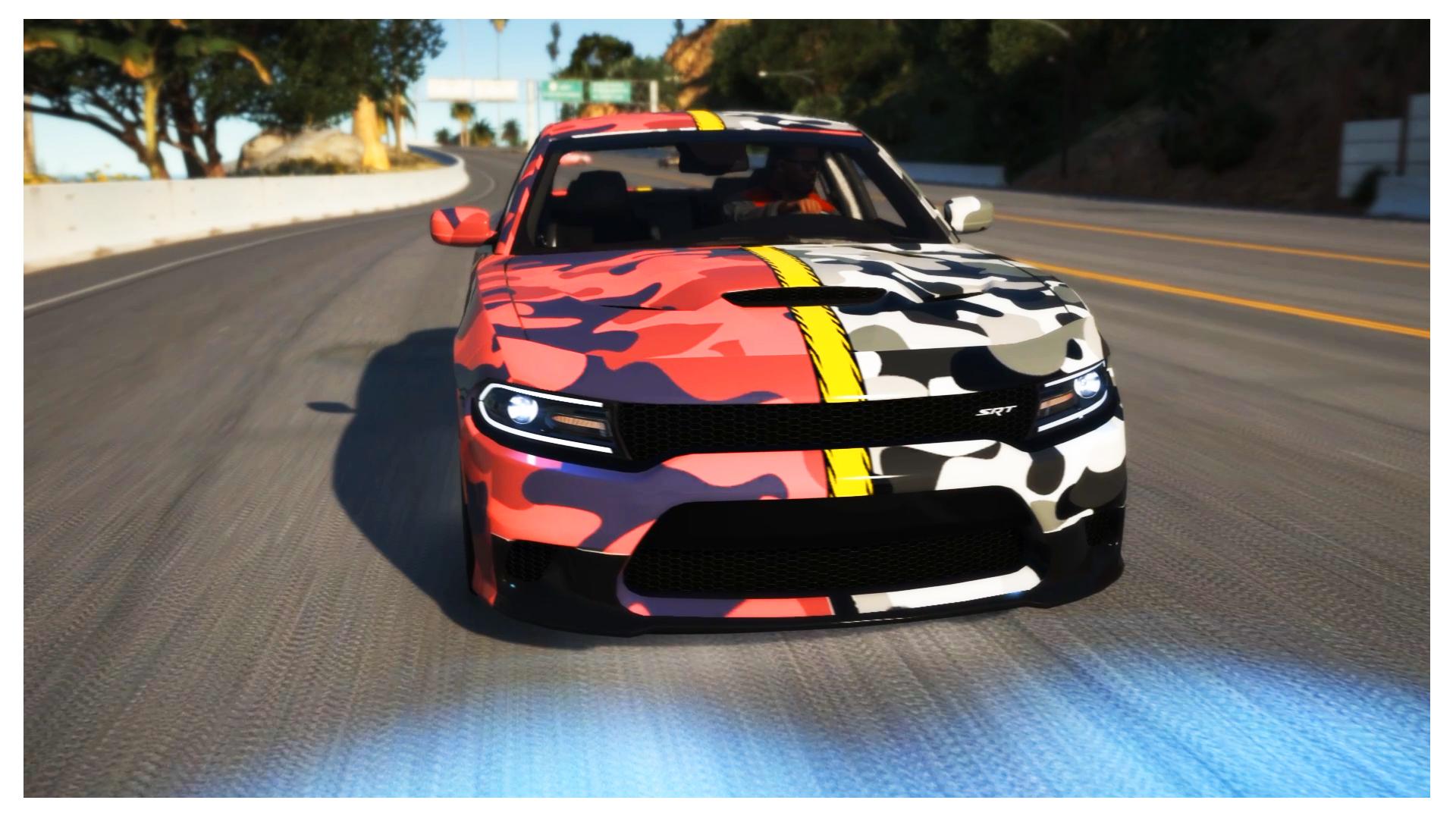 Dodge charger srt gta 5 фото 107