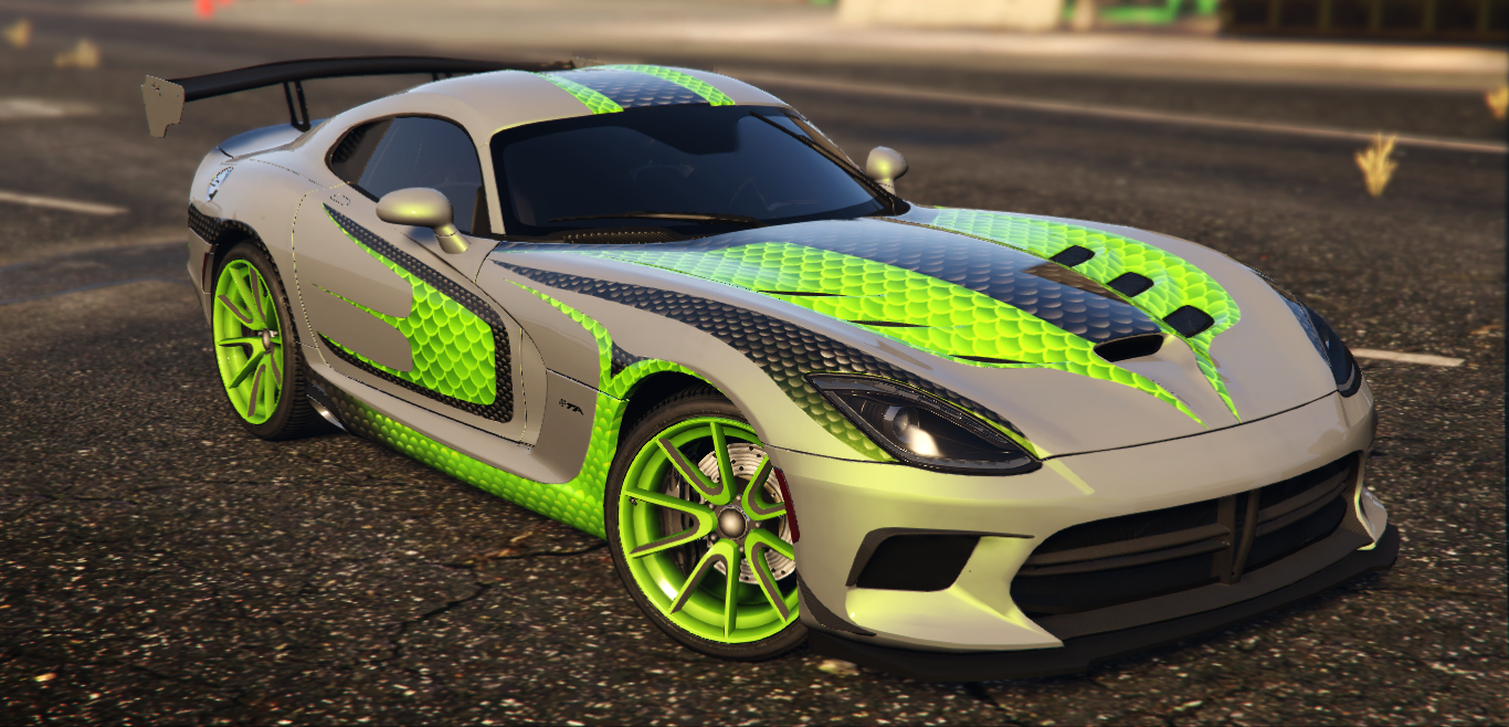 Dodge Viper SRT TA "Venomous" Livery - GTA5-Mods.com