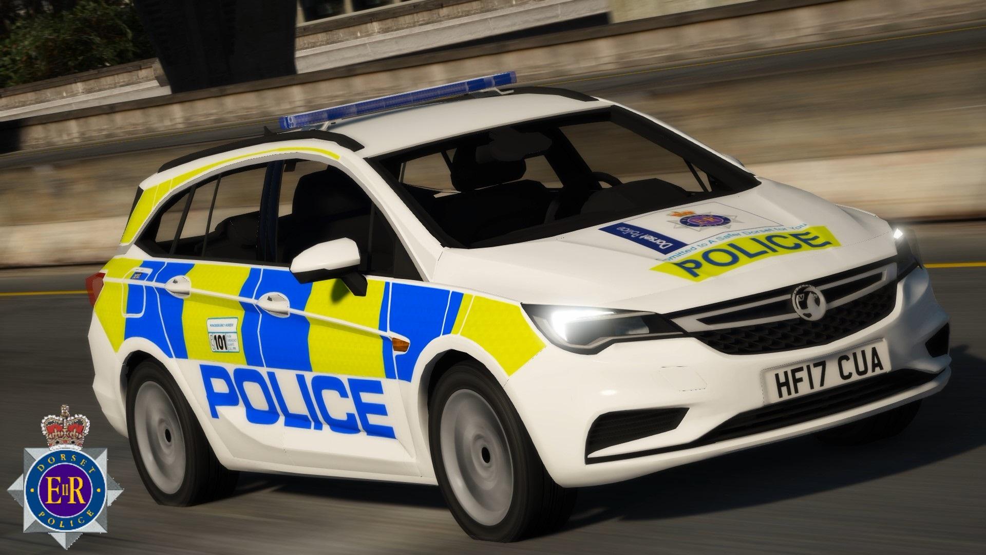 Dorset Police 2017 Vauxhall Astra Estate IRV - GTA5-Mods.com