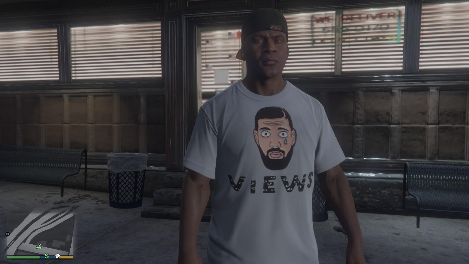 Drake T Shirt Pack For Franklin Gta Mods Com