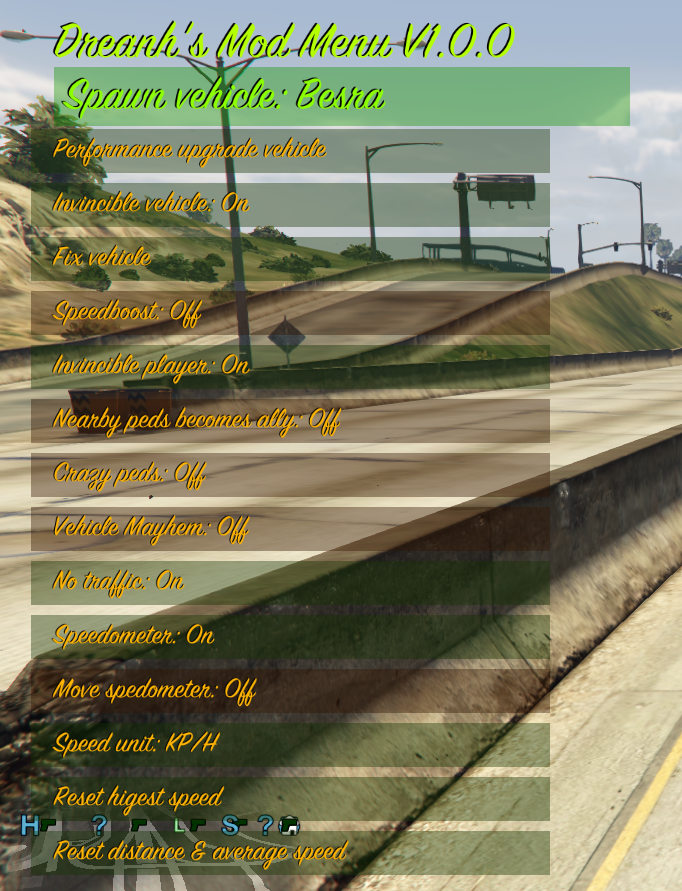 Cheat Menu para GTA San Andreas