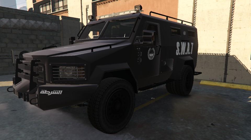 Dubai Police SWAT Lenco Bearcat Texture - GTA5-Mods.com