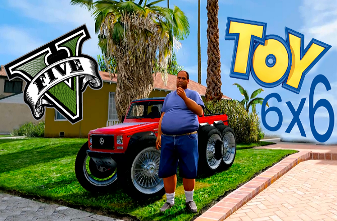 log(6-x)=0.5 Mods.com  6x6 GTA5 Dubsta Toy