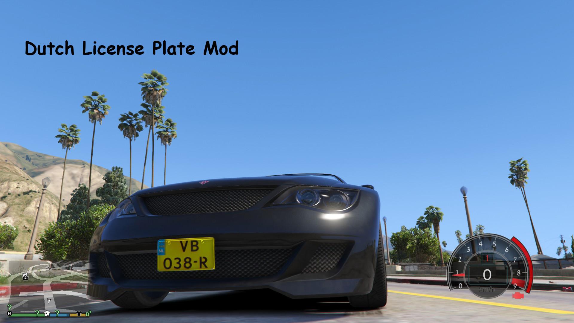 Plate gta 5 mod фото 13