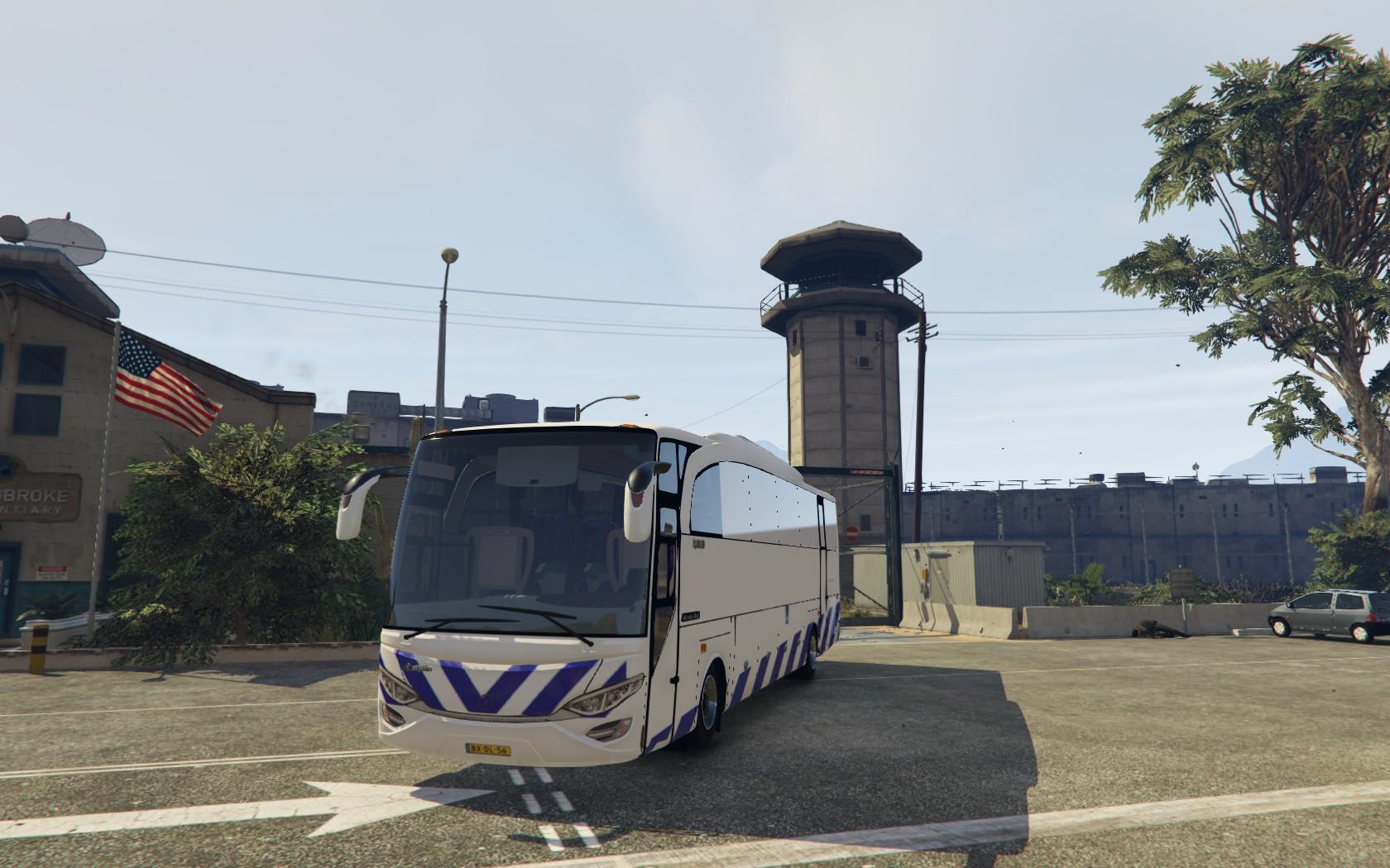 Prison bus gta 5 замена фото 12