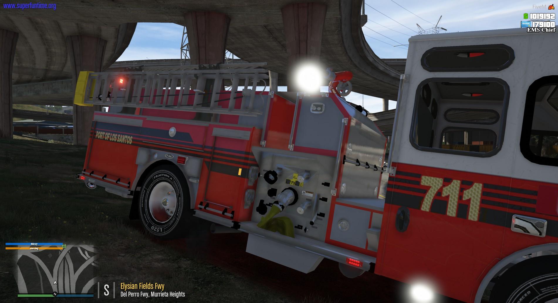 Gta 5 fire truck mod фото 54