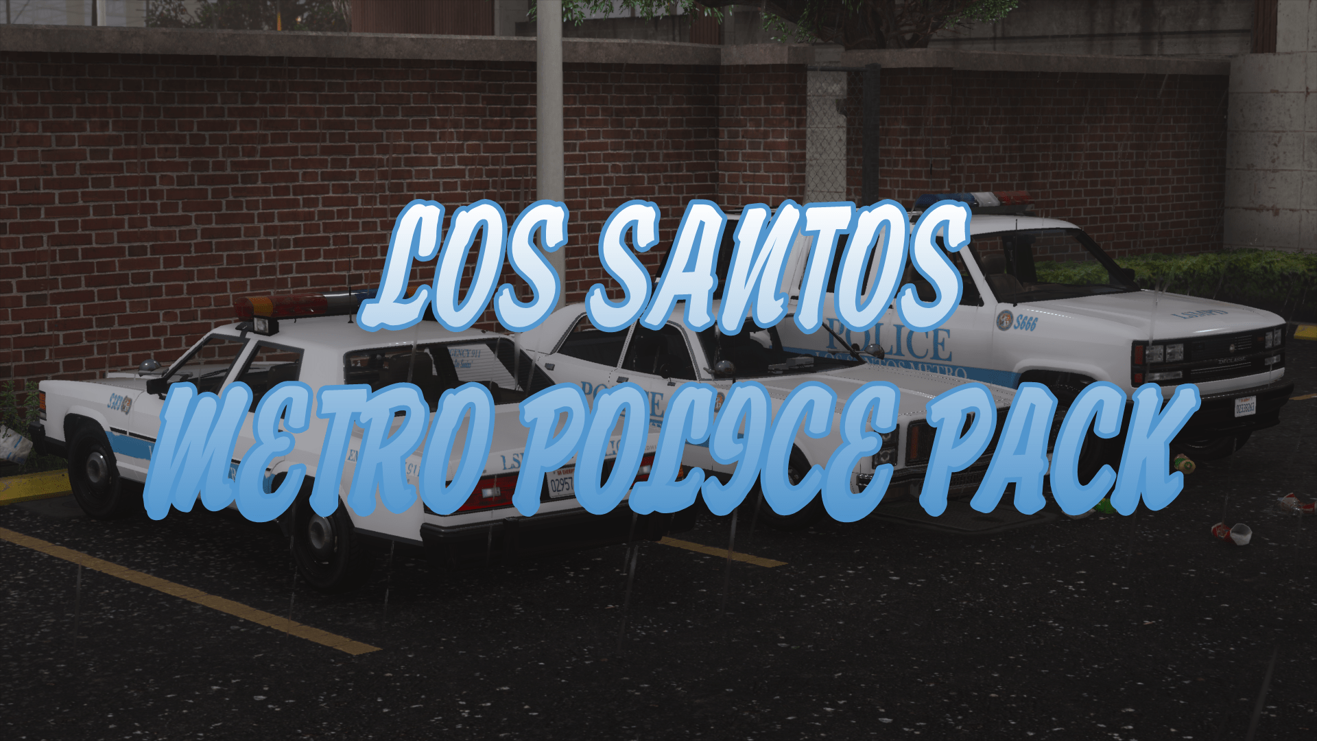 Los Santos Metro Police Department Livery Pack Gta5 