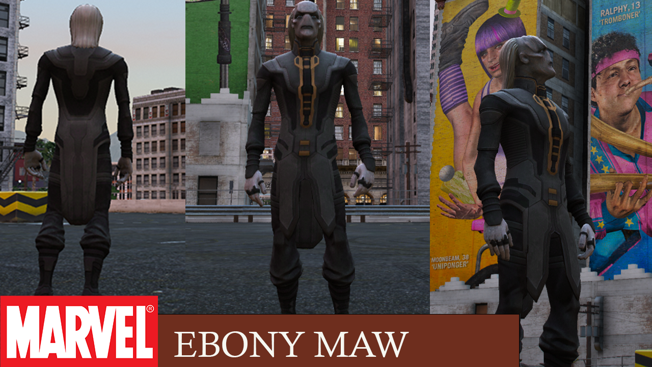Ebony Maw Marvel Add On Ped Fivem Gta Mod My Xxx Hot Girl