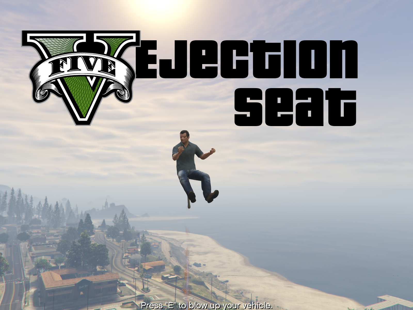 Flying Car and Ejection Seat Mods in GTA 5