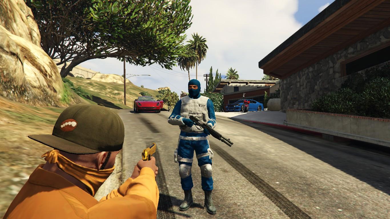 Swat skin for gta 5 фото 37