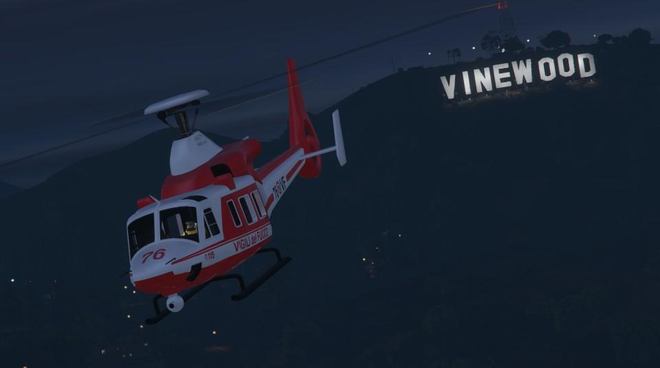 Elicottero Vigili Del Fuoco - GTA5-Mods.com