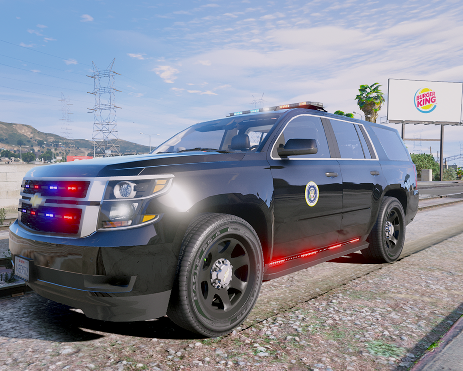 ELS Chevrolet Tahoe 2015 - Secret Service - GTA5-Mods.com