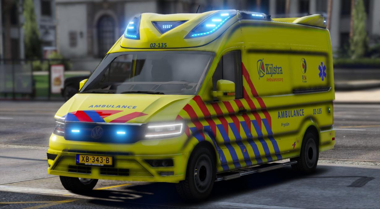 Crafter Otaris Ambulance Dutch Els Template Gta5 Mods Com