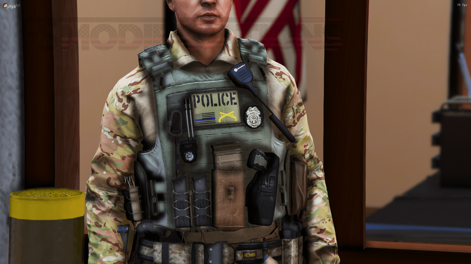 [eup] [fivem] Military Police Vest Skin Gta5