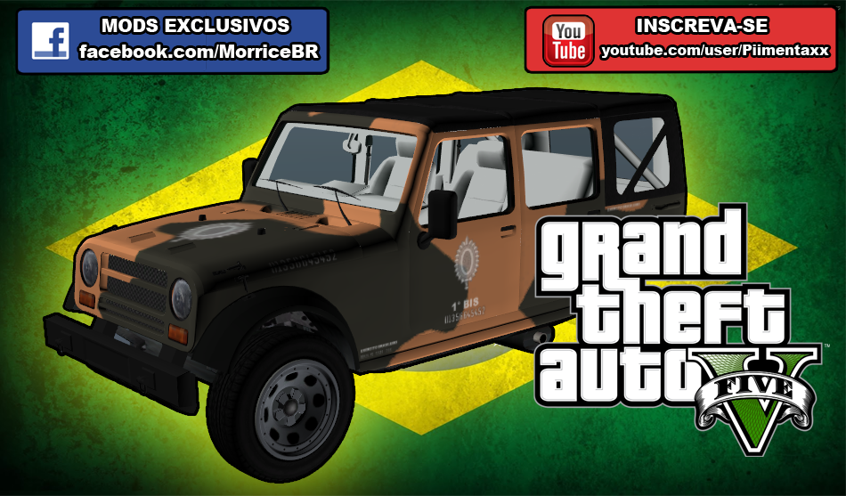 GTA V terá carros brasileiros?